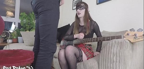  Preview Cute emo guitar lesson hard anal and eats cum